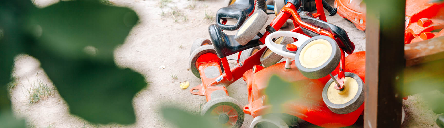 Kinder Fahrzeuge für den Garten